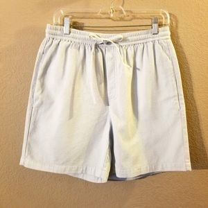 Liz Claiborne Liz Wear Jeans Women's Light Blue Textured Shorts Size 10